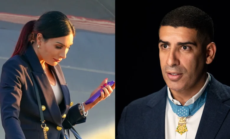 Laura Loomer and Medal of Honor recipient, uniting veterans.