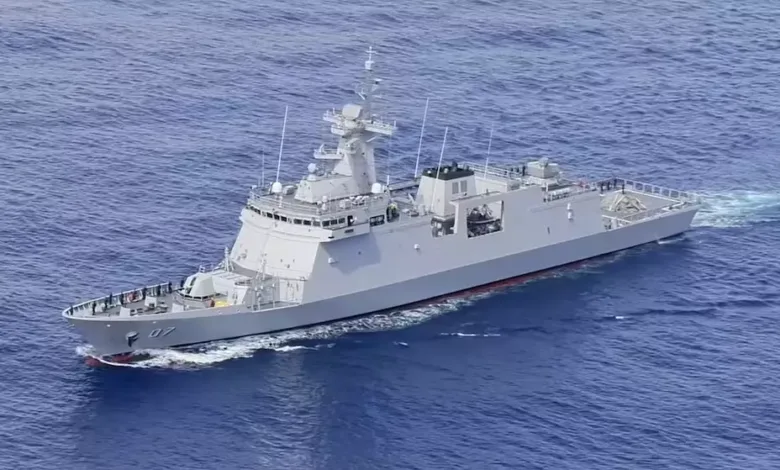 Philippine Navy frigate BRP Miguel Villena (FF-11) underway. Hyundai supports naval upgrades in the Philippines.