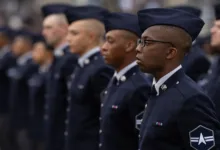 Space Force guardians graduate basic training in their own uniforms for the first time