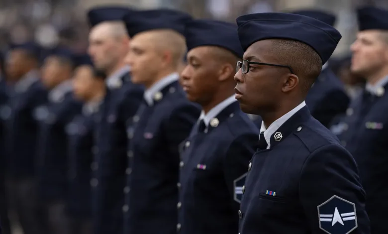 Space Force guardians graduate basic training in their own uniforms for the first time