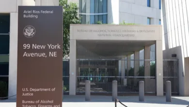 ATF National Headquarters at Ariel Rios Federal Building, Washington DC.