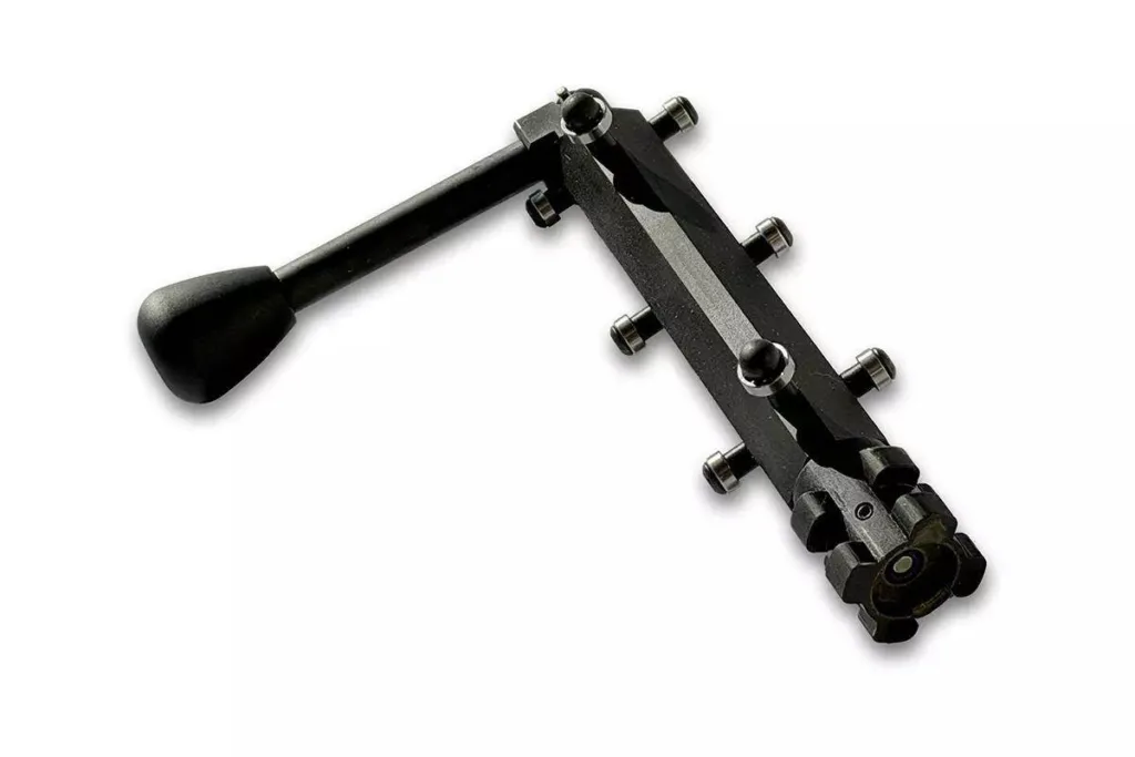 Auto-Ordnance Thompson TAO50 .50 BMG rifle bolt assembly detail.