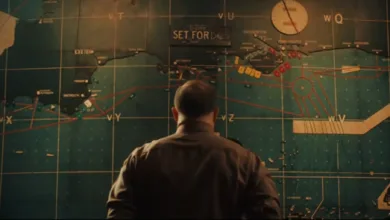 D-Day invasion map with "D-Day set for D-25" text, strategic planning.