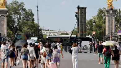 SAMP/T NG air defense system on display in Paris